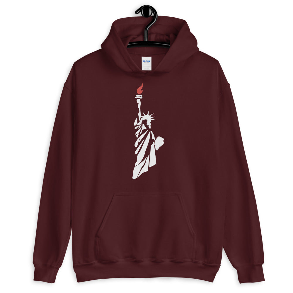 Supreme statue of online liberty hoodie