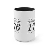 1776 Mug (2 sizes, 3 colors)