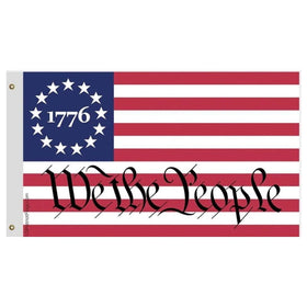 We the People 1776 Betsy Ross American Flag