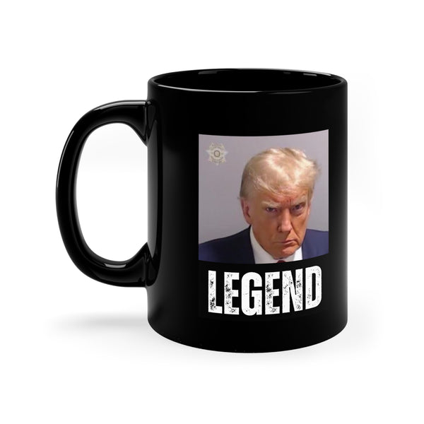 President Trump Mugshot LEGEND Mug
