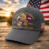 America 250th 1776–2026 Commemorative Hat – Limited Patriotic Edition