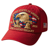 America 250th 1776–2026 Commemorative Hat – Limited Patriotic Edition