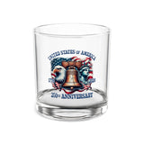 America's 250th Anniversary Liberty & Freedom Custom Rocks Glass