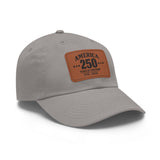 America's 250th Leather Patch Hat — 1776–2026 Patriotic Edition