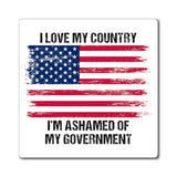 I Love My Country Magnet