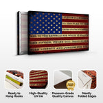 I Pledge Allegiance To The Flag Of USA Sign - PatriotDepot.com