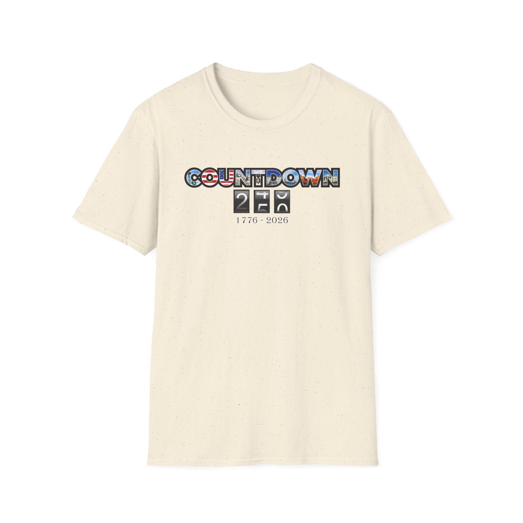 Patriotic Countdown to 250 Years T-Shirt (1776–2026 Edition)