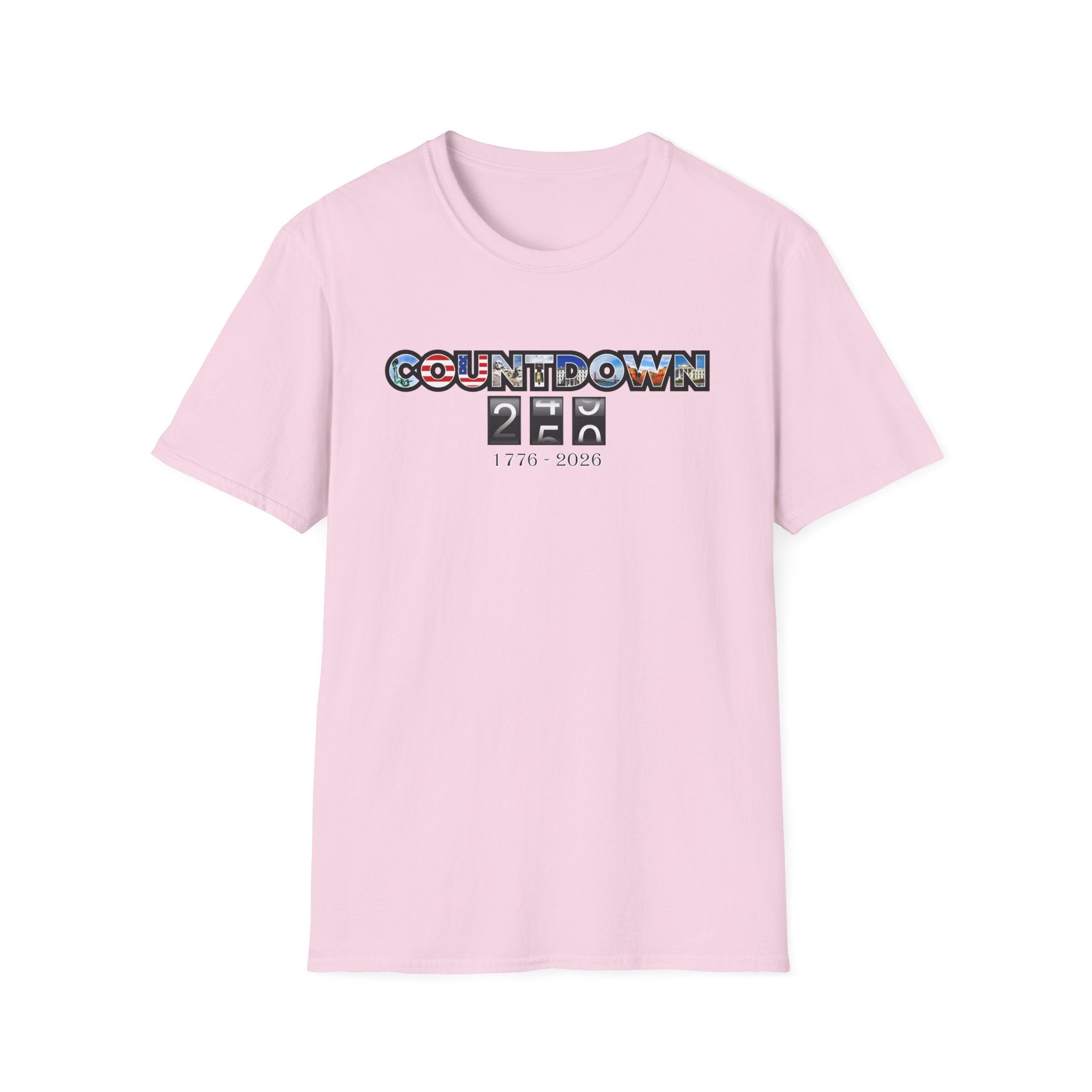 Patriotic Countdown to 250 Years T-Shirt (1776–2026 Edition)