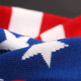 Red, White & Blue Patriotic Socks