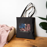 USA Since 1776 Patriotic Cotton Canvas Tote Bag