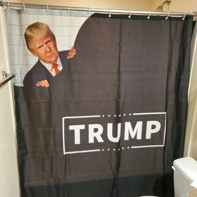 Funny Trump Shower Curtain
