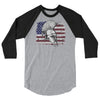 American Spartan Unisex Raglan Shirt