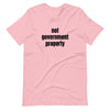 Not Government  Property (Fitted T-Shirt)