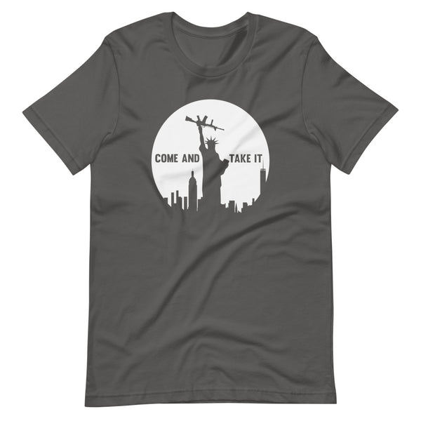 Lady Liberty Come & Take It (Fitted T-Shirt)