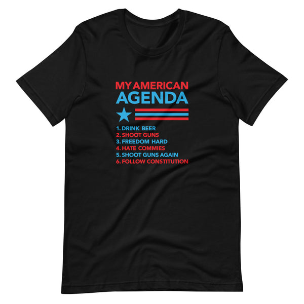 My American Agenda (Fitted T-Shirt)