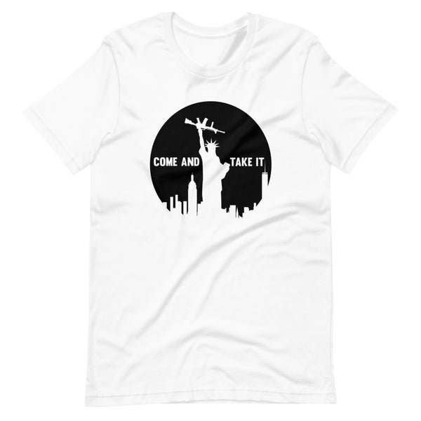 Lady Liberty Come & Take It (Fitted T-Shirt)